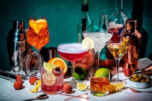 Alkoholische Drinks