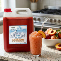 Ice Bär Slush Sirup Pfirsich 5L 1:5 AZO frei ohne Glyzerin Konzentrat