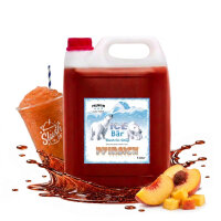 Ice Bär Slush Sirup Pfirsich Geschmack 5L 1:5 AZO...