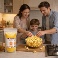Popcorn Vanille Zucker 1 kg für Vanille Popcorn und...