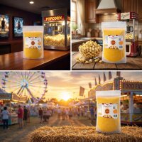 Popcorn Vanille Zucker 1 kg für Vanille Popcorn und Desserts