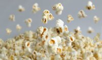 Hopser Funfood Premiumpopcornmais 1 kg Aromaschutzverpackung, große Flocken, GMO-frei, perfekt für Veredelungen