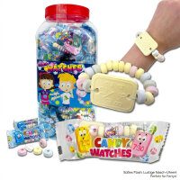 Display Komplett 70 x Candy Watches 13,5g Fruchtgeschmack