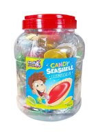 Display Komplett 80 x Candy Seashells Jar Schleckmuscheln...