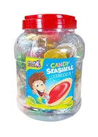 Display Komplett Candy Seashells Jar Schleckmuscheln 80 Stück einzeln verpackt