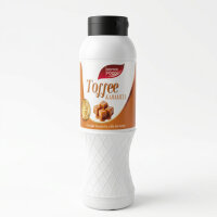 Karamell Toffee Sauce 1 kg Topping für Eis Desserts Waffeln Pancakes