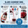 Slush Sirup Partyset 6 Sorten 250 ml + 4 grüne Palmen 1:5 AZO frei ohne Glyzerin