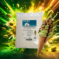 Softeis Pulver Pistazie gesalzen 1 kg IceBär für Softeismaschine 1:2,5 Mischung
