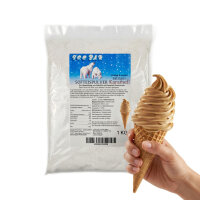 Softeis Pulver salziges Karamell 1 kg IceBär...