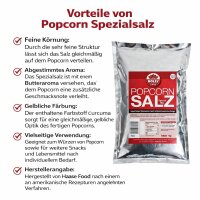 Haase Food Popcorn Salz Spezial-Mix 1 kg Beutel