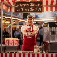Popcornfett halbflüssig 1 Liter für Kino Popcorn Haase Food