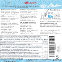 Ice Bär Slush Sirup Erdbeere 5L 1:5 AZO frei ohne...