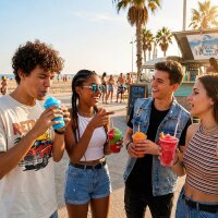 Ice Bär Slush Sirup Erdbeere 5L 1:5 AZO frei ohne Glyzerin Konzentrat