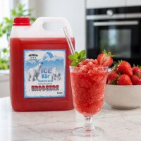 Ice Bär Slush Sirup Erdbeere 5L 1:5 AZO frei ohne Glyzerin Konzentrat