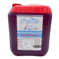 ICE BÄR Slush Sirup Konzentrat Erdbeere 5 Liter
