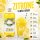 Rainbow Slush Sirup Zitrone Geschmack 1L 1:5 AZO & glyzerinfrei