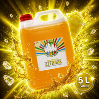 Rainbow Slush Sirup Zitrone 5L 1:5 AZO frei ohne Glyzerin Konzentrat