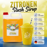 Rainbow Slush Sirup Zitrone 5L 1:5 AZO frei ohne Glyzerin...