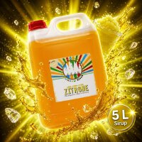 Rainbow Slush Sirup Zitronen Geschmack 5L 1:5 AZO & glyzerinfrei
