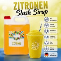 Rainbow Slush Sirup Zitronen Geschmack 5L 1:5 AZO & glyzerinfrei