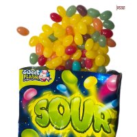 Display Komplett Sour Jelly Beans 15x 150 g Beutel