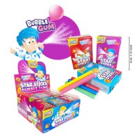 Display Komplett 18x Kaugummi Sticks mit Zauber Effekt Sweet Flash