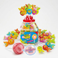 Display Komplett 100 x Fruity Pop Lollies mit...