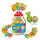 Display Komplett 100 x Fruity Pop Lollies mit Kaugummikern Sweet Flash