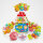 Display Komplett 100 x Fruity Pop Lollies mit Kaugummikern Sweet Flash