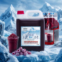 Ice Bär Slush Sirup Himbeere 5L 1:5 AZO frei ohne Glyzerin Konzentrat