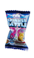 Display Komplett Fini Bubble Gum 200x Spinner Battle mit...