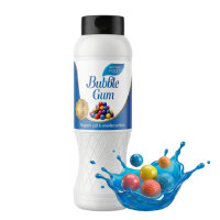 Bubble Gum Topping Sauce 1 kg für Eis Desserts...