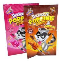 Display Komplett Rackooon Lolly & Popping Candy 24...