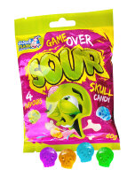 Game Over Skull Candy Saure Bonbons Totenkopf 13...