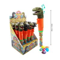 Display Komplett 12x T-Rex World Jelly Beans mit Sound 20 g