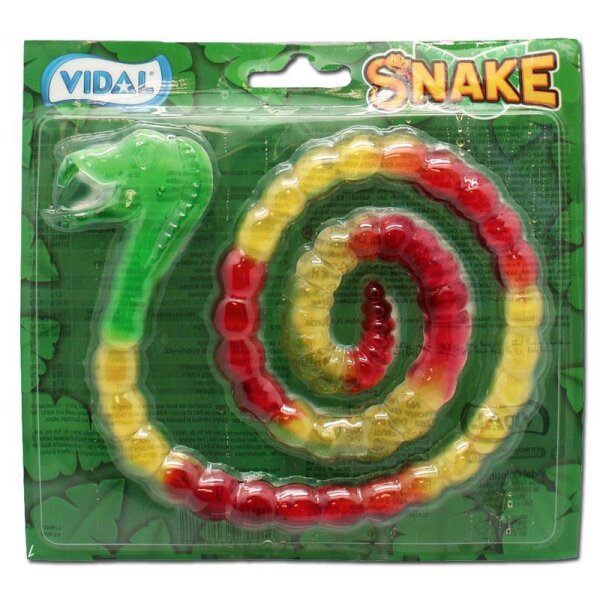 Vidal Jelly Snake 1 Meter Fruchtgummi-Schlange 66g