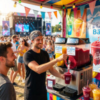 Ice Bär Slush Sirup Wassermelonen Geschmack 5L 1:5 AZO & glyzerinfrei