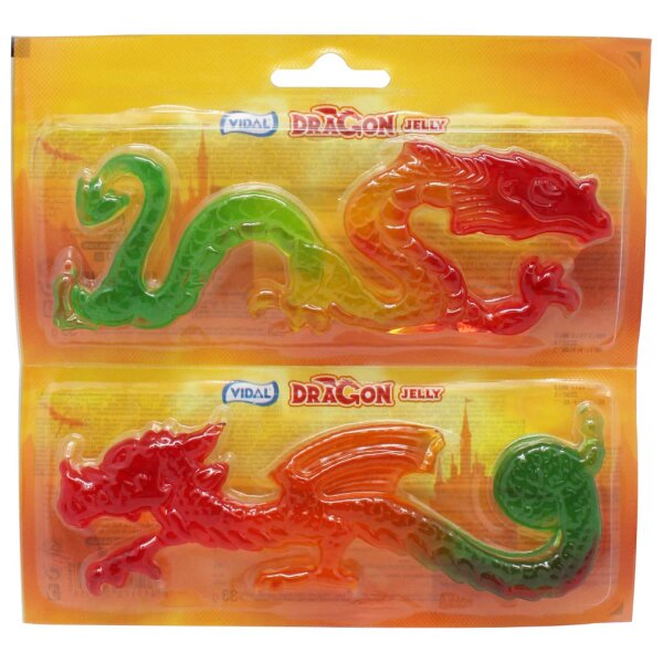 Vidal Dragon Jelly 2x33g Fruchtgummi Blister