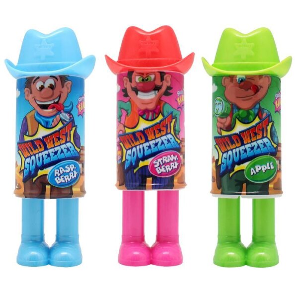 Sweet Flash Wild West Squeezer, Candy Gel 40 g