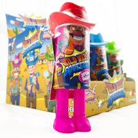 Display Komplett Sweet Flash 12 Stk Wild West Squeezer Candy Gel