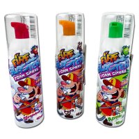 Display Komplett 12 x Sweet Flash Fire Blaster Schaum Spray