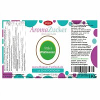 Aroma Zuckerwattezucker Waldmeister Geschmack 1 kg Beutel