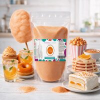 Aroma Zuckerwattezucker Orange Geschmack 1 kg Beutel