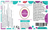 Aroma Zuckerwattezucker Himbeere Geschmack 1 kg Beutel