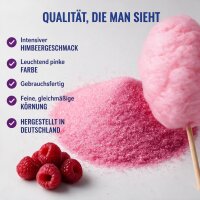 Aroma Zuckerwattezucker Himbeere Geschmack 1 kg Beutel