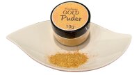 Hopser Funfood essbarer Gold Glimmer Dose 10 g...