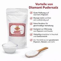 Diamant Pudersalz 250 g Beutel – feines Salz...
