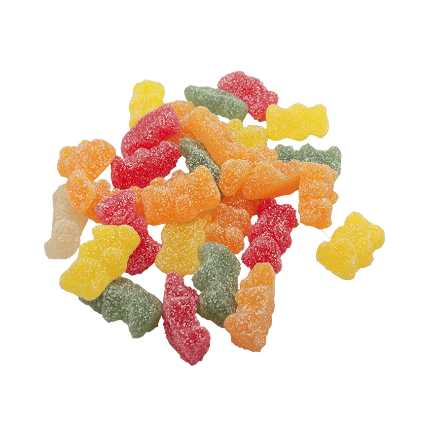 Fruchtgummi Saure Gummibärchen 2 Kg Sour Jelly Bears