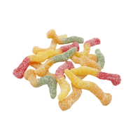 Fruchtgummi Saure Würmer 2 Kg Sour Jelly Worms MHD:...