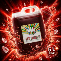 Rainbow Slush Sirup Red Energy 5L 1:5 AZO frei ohne Glyzerin Konzentrat